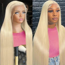 250 Density Human Hair Wigs Blonde 613 Lace Front Wigs 13x6 Straight Human Hair Lace Frontal Wig Brazilian Hair Wigs for Women