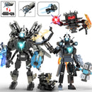 New Skibidi Toileted Action Figures Building Blocks Titan Drill Man Speakerman TVman Model Toys for Kid Xmas Halloween Gift