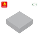 Wange 666PCS/lot 3070 1x1 Light Area Wooden Moc Loose Parts Compatible with Bricks DIY Children's Toy Assembly Gift Storage Box