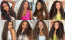 The Caspian Wave | 1B/30 Ombre 210 Density HD Lace Frontal Human Hair Wig