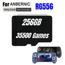 FOR ANBERNIC RG556 Handheld Game Console Memory Card SD Card TF Card 61000 Games128G  512G 256G PSP PS2 Micro Sd PSP Games