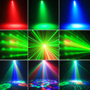 40W Bee-eye Beam Effect Lights RGB LED Disco Ball Light Remote Control Stage Effect Lighting for Party Concert Theater Bar Club