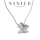 NiNice Stainless Steel Small Butterfly Pendant Necklace for Women New Arrivals Popular Charm Jewelry Wholesale