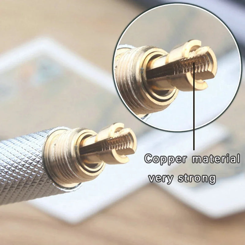 Metal Mechanical Pencil 0.3 0.5 0.7 0.9 1.3 2.0mm Automatic Pencil Art Drawing Painting Pencil with Leads Office School Supply