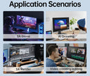 MOUGOL AMD Radeon Series Graphics Cards RX580 RX5500XT RX5700 8GB RX65000XT 4GB Gaming placa de vídeo For Desktop Computers