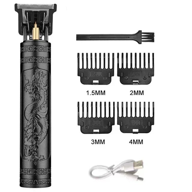 Electric Hair Clipper Professional USB Cordless Clipper Professional Beard Trimmer Haircut Grooming Kit Hair Cutting Machine