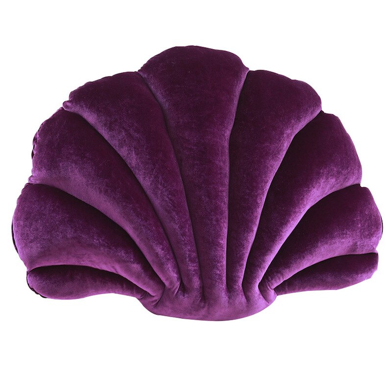 Shell Cushion Patio Decorative Pillow Love Present Soft Fleece Chic Fresh Sea Warm Home Sofa Car Decorating