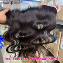 13X6 HD Lace Frontal With Body Wave Human Hair Bundles Human Hair With Closure 100% Raw Human Hair Bundles With 13X4 Frontal