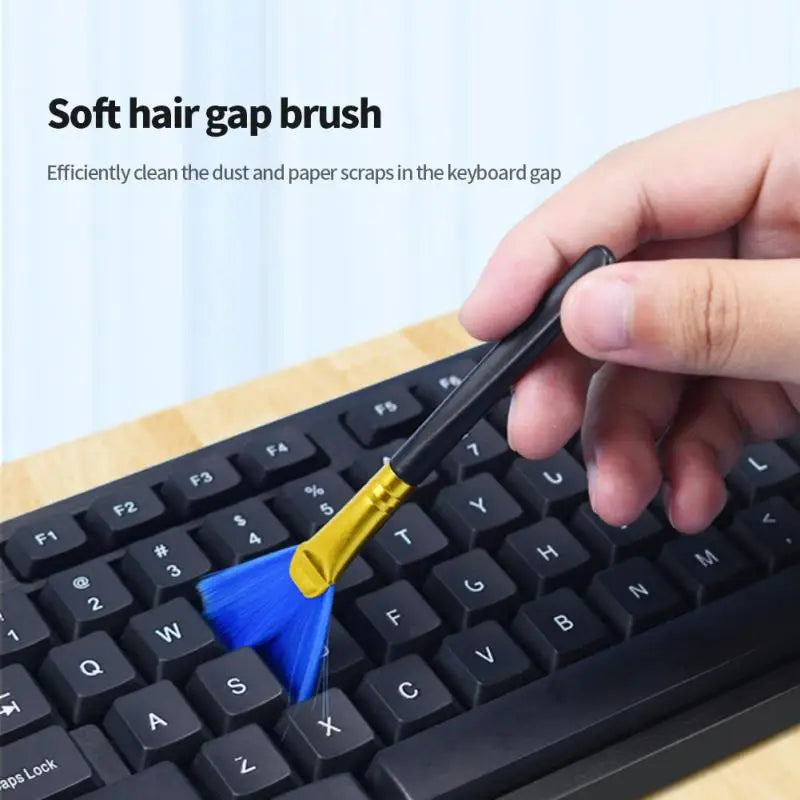 Anti-static Electronic Cleaner Set Crevice Brush Keyboard Pc Cleaning Brush Kit Crevice Brush Portable PC Accessories Household