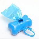 Bone Shaped Pet Garbage Bag Dispenser for Dogs Carrying Cleaning Supplies When Going Out