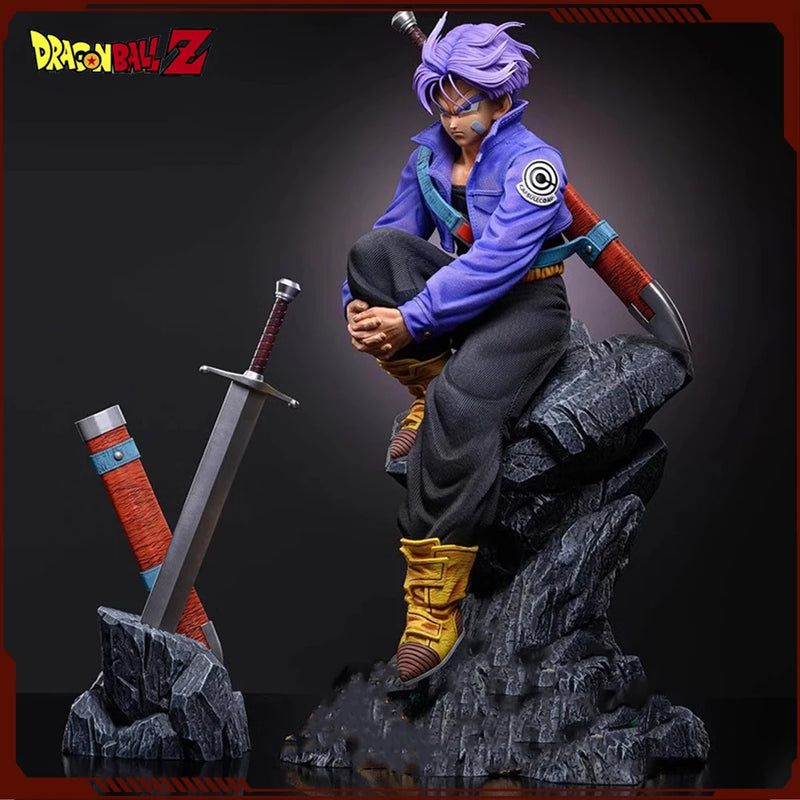 Trunks Figures Dragon Ball Z Last Ranker Torankusu Anime Figure 28cm PVC Exquisite Model Collection Decoration Christmas Gifts