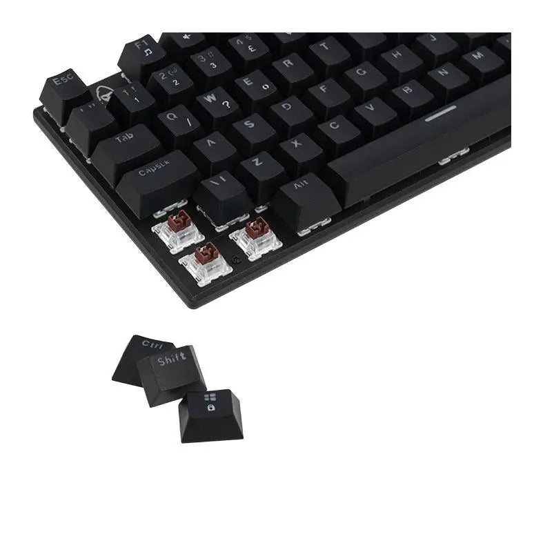 Mechanical Gamer Mancer Ghoul MK2, RGB, ABNT2, Huano Brown Switch, Black, MCR-GHM2-RGB01BW Keyboard