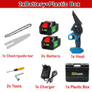 Giasm 6 inch Electric Saw Cordless Electric Chainsaw Garden Cutting Loppers Wood Cutting Power Tools For makita 18v battery pin