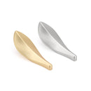 SARIHOSY Wall Hook Towel Hooks Wall storage Coat Rack kitchen Bathroom Accessories Creative Leaf Hook Home Storage Gold Silver