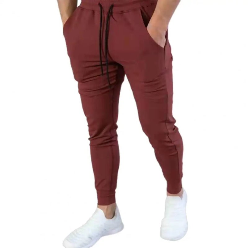 Autumn Joggers Sweatpants Men Casual Pants Gym Fitness Cotton Sportswear Trousers Bottoms Male Bodybuilding Training Trackpants