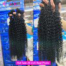 12A Kinky Curly Hair Bundles Burmese Curly Hair Bundles Jerry Curly Bundles Human Hair 2-5 Days Delivery Human Hair Extensions