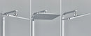 Rozin Black Smart Thermostatic Shower Faucet Set Bathroom Intelligent Rainfall Digital Mixer Tap With Rack and Bidet Bath System