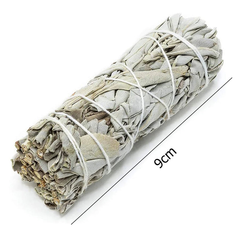 Incense White Sage Bundle Smudge Sticks Home Purification Incense White Sage Sticks Home Cleansing Portable Burning Aromatherapy