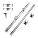 2PCS SBR12 SBR16 SBR20 20mm Linear Guide Rail 300-1500mm Fully Supported Linear Rail with SBR16UU Linear Bearing Block CNC Part