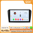 9" Hizpo 2Din CarPlay Android Auto Car Radio for Mazda 3 2004 - 2009 Snapdragon 6115 Headunit GPS Navi 4G BT RDS DSP SWC 360°CAM