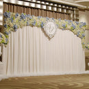 The Pavilion | 10ft Heavy-Duty Adjustable Ceremony Canopy & Chuppah Backdrop Stand