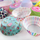 Cupcake Liners Paper Meiniang Paper Oil-Proof Baking Cup Meiniang Liners Paper Tools Muffin Box Case Party Tray Cake Decor