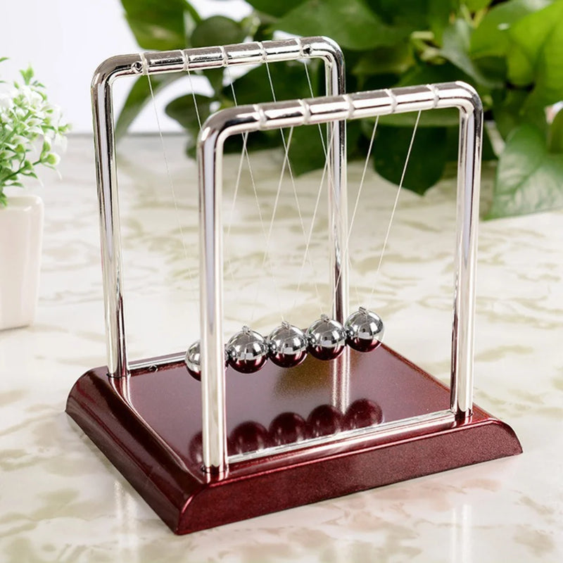 Newton Pendulum Balance Steel Balls Desk Toy Gifts Office Home Decoration Energy Conservation Model Physics Science Pendulum