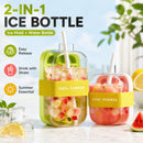 The Chill Vessel | 2-in-1 Portable Ice Maker Water Bottle