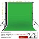 SH Photography Background Stand Kit With Stand Support System Backdrops for Photo Studio Chromakey Green Screen Frame