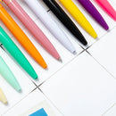 Fashion Multicolor Pressed Plastic Ballpoint Pens Business Gifts Advertising School Exams Stationery Signature Pens Wholesale