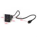 Car USB Input Adapter Mini Cable USB Jack Interface Switch Accessories For Ford Focus 2 MK2 2009 2010 2011 C-MAX Kuga Mk1