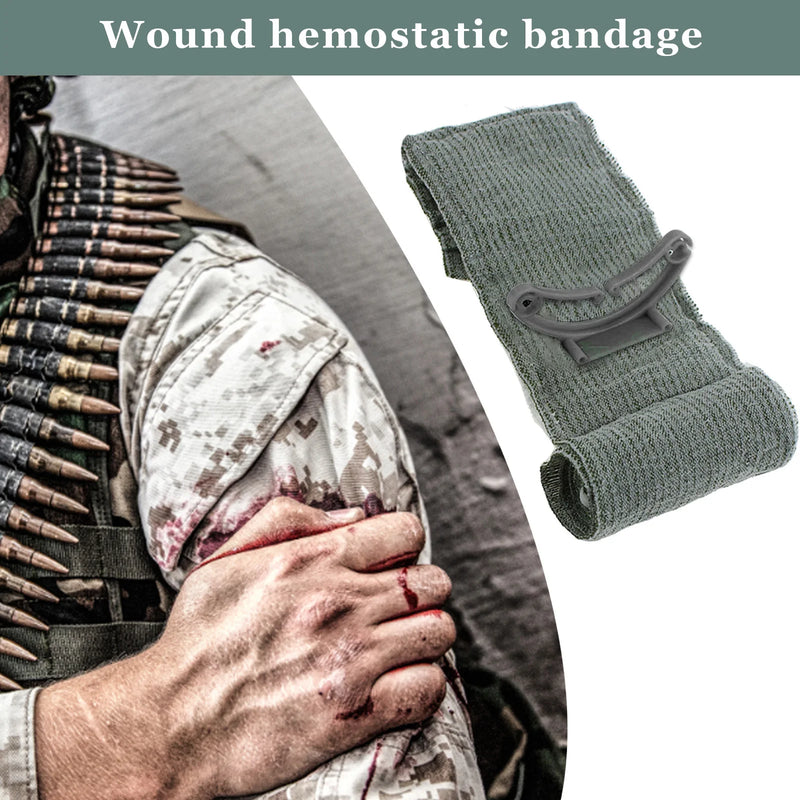 Israeli Bandage 4/6in Wound Dressing Emergency Israel Bandage Combat Compression Tactical First Aid IFAK Trauma Military Medical