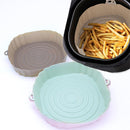 3Pcs/Lot Air Fryers Silicone Pot Chicken Basket Mat For AirFryer Oven Baking Tray Round Replacemen Grill Pan Accessories
