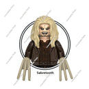 Hot Toys Movie Mini Action Figure Toys Wolverine Lady Deadpool Cowboy Kidpool X-23 Kimiko Human Torch Blade Building Blocks Gift