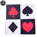 Casino Table Runner Decor Las Vegas Table Cover Poker Night Themed Table Decoration Casino Playing Card Birthday Party Supplies