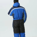 2023 Hooded Men Snow Jumpsuit Sport Winter Man Skiing Overalls Fleece Women Snowboarding Clothes Warm Waterproof Male Snowsuits