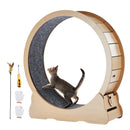 The Ferris Wheel | Handcrafted Wooden Cat Exercise Wheel (43.3-Inch)