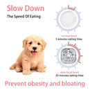 Stainless Steel Pet Dog Slow Feeder Bowls Anti-Slip Puzzle Interactive Bloat Stop Bowl Anti-Chok Dog Bowl for Small Medium Dogs