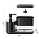 The Kitchen Sentinel | Compact Sponge Holder with Soap Dispenser