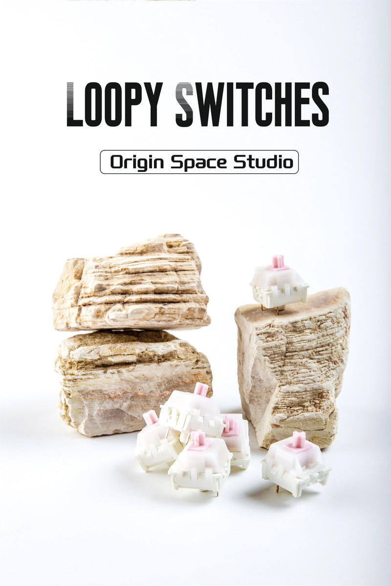 Space Studio Loopy Linear Switches Mechanical Keyboard Linear For Think6.5 Space65 Vita Keyboard DIY HIFI Switches