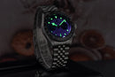 2026New PAGANI DESIGN Quartz Panda Dial Watch Sapphire Luxury Luminous 500 Bezel Men Watch 316L All Steel Japan Movt Chronograph
