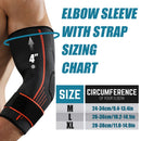 JUUMMP Ellbogen Kompressionsmanschette Stützbandage Armlinge Arthritis Bandage Armpads Schutz Stretch Zubehör für Frauen Männer