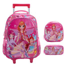 Boy Girl's School Backpack Boy Waterproof Resistant Bag With Lunch Bag and Kit2024 Case