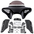 AP02 Batwing Außenverkleidung Windschutzscheibe für Harley Heritage Touring Road King Yamaha V Star 650 1100 Classic XVS1100A XVS650A