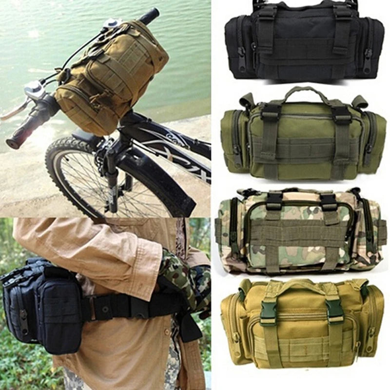 Outdoor Fanny Pack Waist Bag Hunting bag Mochilas Molle Camping Hiking Messenger Bag Chest Bag Fishing Running Camera Bag