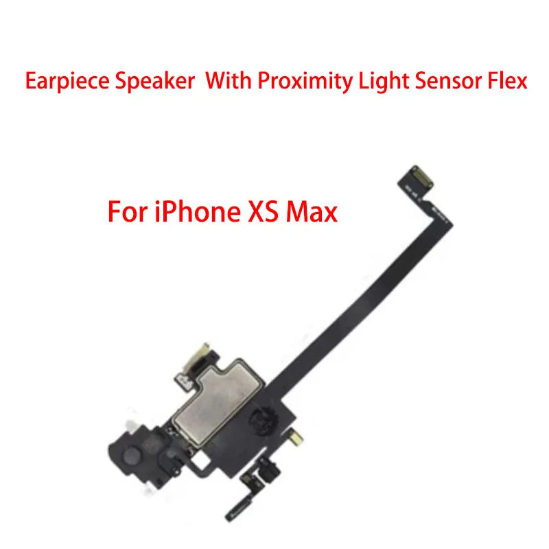 10PCS Original Proximi Light Sensor Flex Cable Ribbon For iPhone X XR XS MAX With Ear Speaker Receiver Earphone Parts