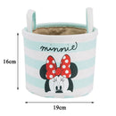 Disney Winnie The Pooh Desktop Storage Box Cartoon Minnie Sock Storage Basket Snack Sundries Cosmetic Storage Basket Party Gift