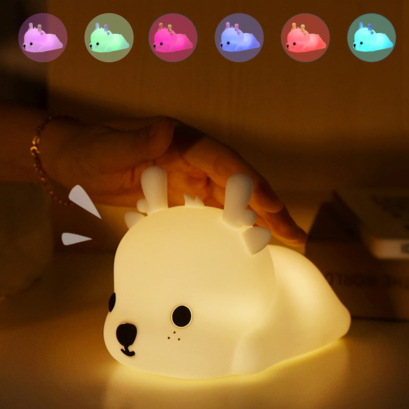 LED Night Light Luz Nocturna Infantil Nachtlampje Voor Kinderen Bedroom Lamp Touch Sensor Room Decor Cute Gift for Kids Children