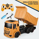 RC Car Children Toys Remote Control Alloy Car Toys For Boys Radio Control Excavator Dump Truck Bulldozer Electric Car Kids Gifts