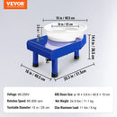 VEVOR 10in Pottery Wheel Machine Ceramic Forming Adjustable 60-300RPM Speed Manual LCD Panel Foot Pedal ABS Detachable Basin